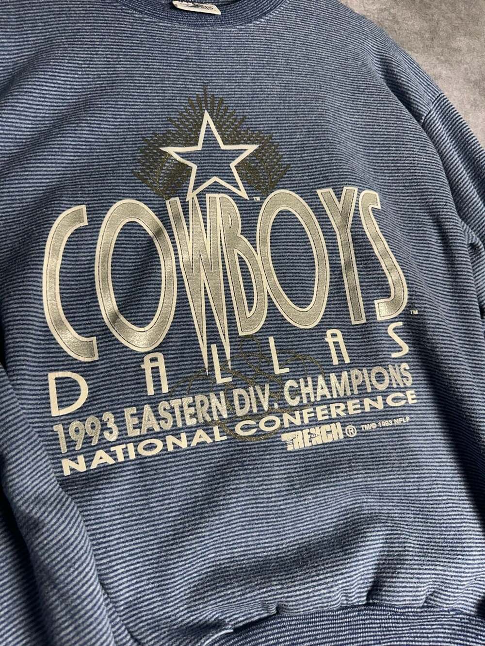 Vintage 1993 Dallas cowboys fleece crew neck